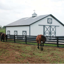 Prefabricated Metal Structures For Indoor Horse Riding