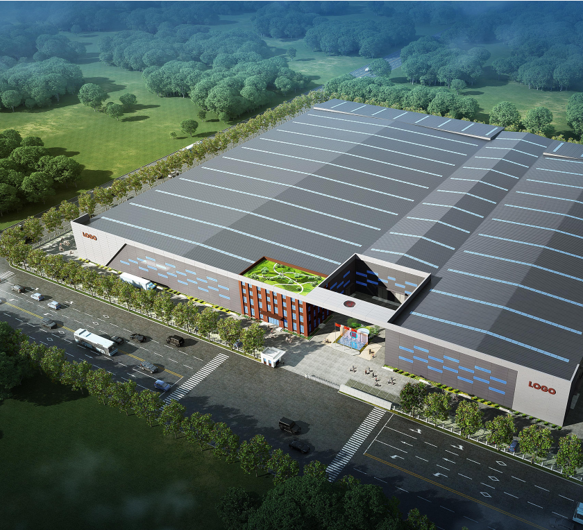 Light Steel Workshop Construction Modern Factories